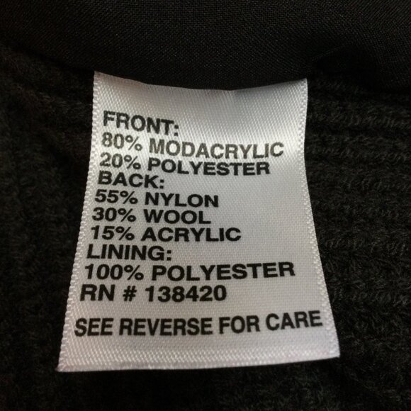 Etcetera Faux Fur & Knit Sleeveless Vest Brown Black Striped Size M Fall - Picture 5 of 8